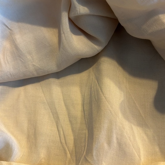 Champagne & Strawberry Sleeveless V Neck 3D Blush and Lace Statement Dress S/8P - Picture 13 of 14